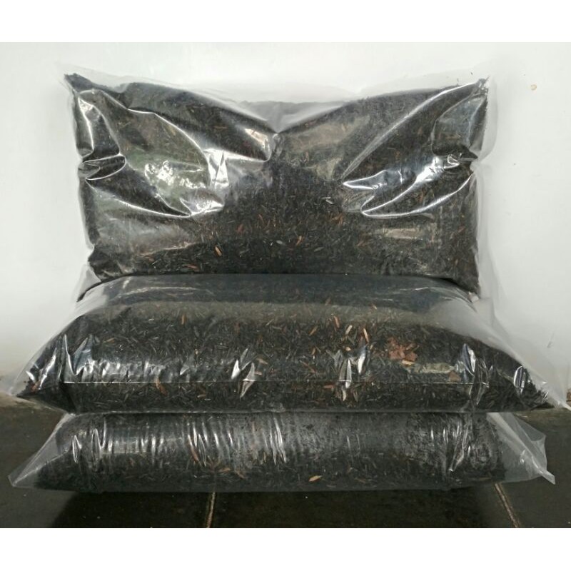 Media Tanam Sekam Bakar Murni Kemasan 500 gram