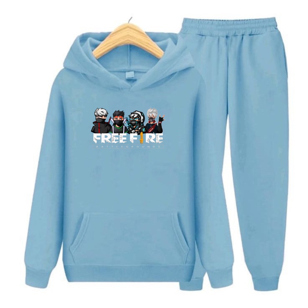 Setelan Sweater Anak Fri Fayer /Baju Sweater Hoodie Anak-Dewasa