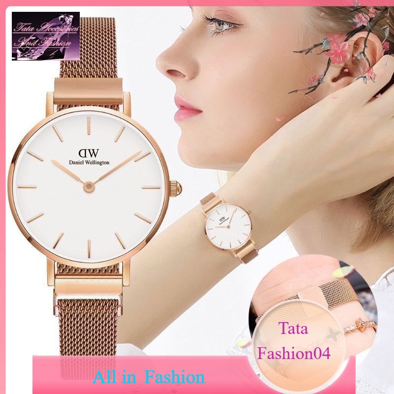 jam tangan rantai magnet Women simple - jam tangan magnet - jam tangan wanita - jam tangan rantai