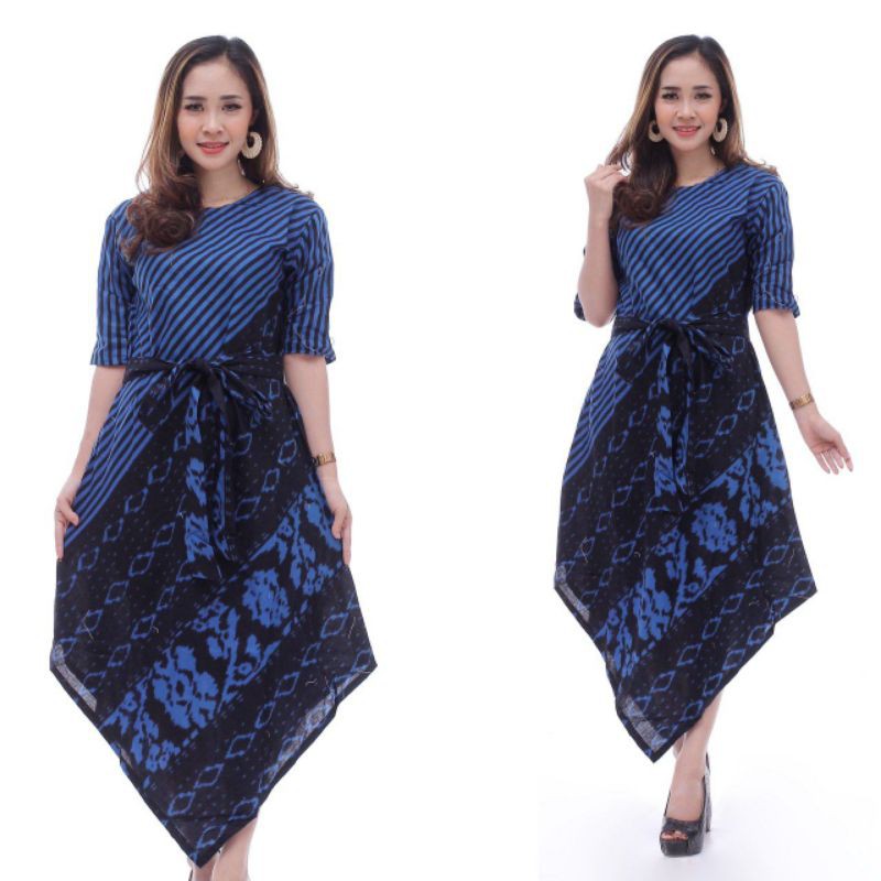 DRESS BATIK MOTIV SONGKET