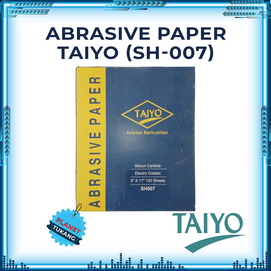 Jual Kertas Amplas TAIYO SH007 SandPaper Shopee Indonesia