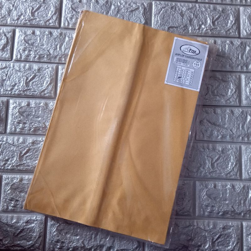 

Amplop Samson Fox Ukuran E (Isi 100 lembar)