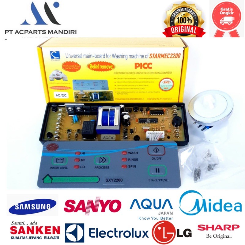 MULTI UNIVERSAL modul pcb mesin cuci Top Loading