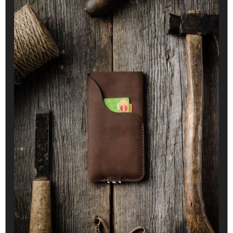 Sarung Handphone Kulit / Leather iPhone Case