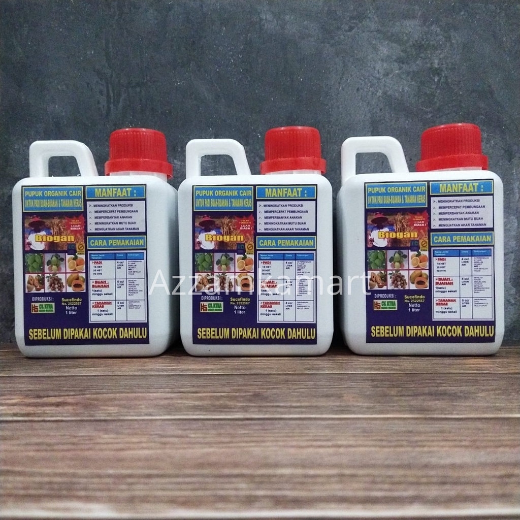Pupuk Organik Cair (POC) BIOGAN UNTUK BUDIDAYA BUAH MANGGA