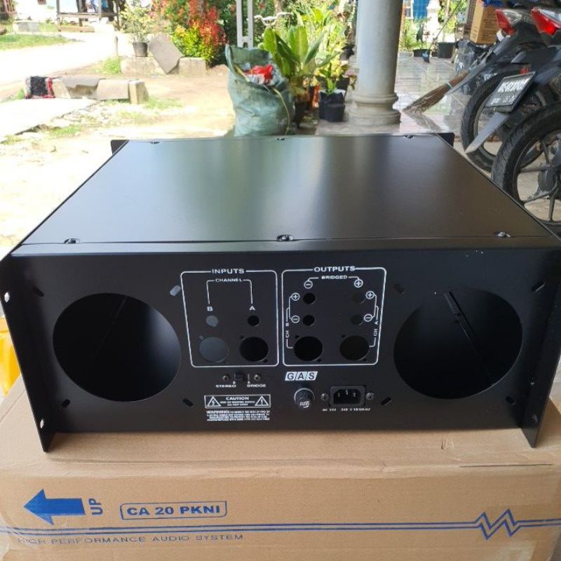 BOX POWER AMPLIFIER CA30 / CA-30  PLUS KNOP PLUS INDIKATOR SIGNAL