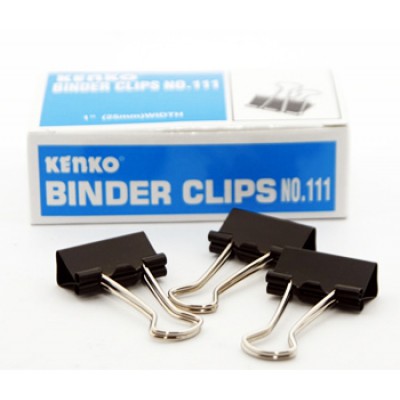 

Binder Clip Kenko No 111 / Binder Clip No.111 / Klip Penjepit Kertas
