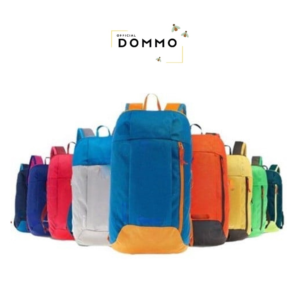 [LOKAL] DOMMO - D1238 Tas Ransel Sport Bag Travel Backpack Pria Wanita