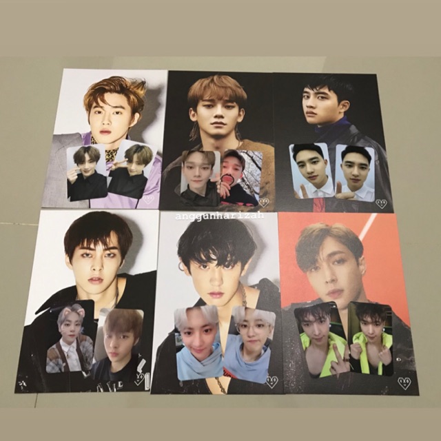 Limited Postcard+PC from EXO-L ACE Welcome Kit