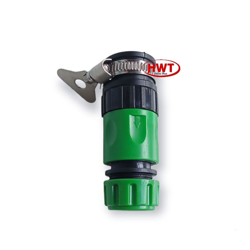 Set Konektor Kran Polos Quick Release Untuk Selang 5/8 Inchi