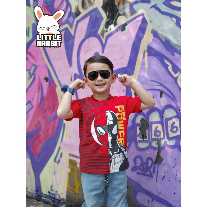 Kaos Tshirt superhero by little rabbit | DUO KRUCILS