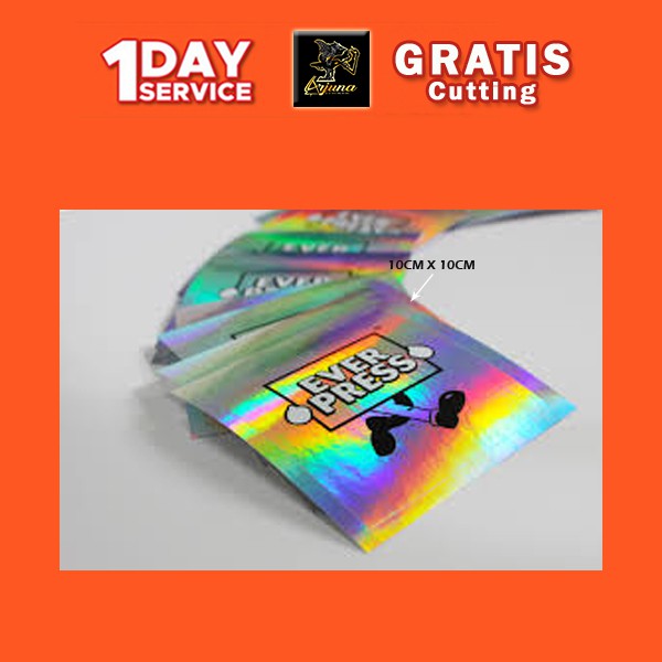 

SPH 10 8-15 Cetak Stiker Hologram Print Sticker Bentuk Persegi Tercepat Termurah