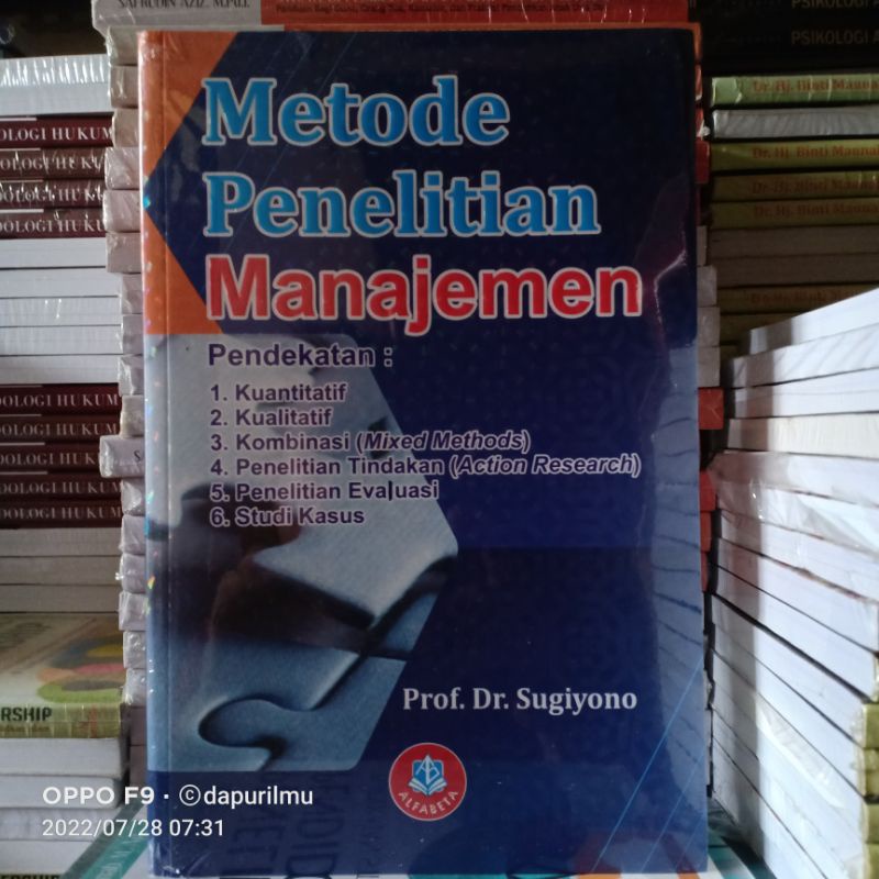 Buku Original: Metode Penelitian Manajemen ( METODE PENELITIAN MANAJEMEN )