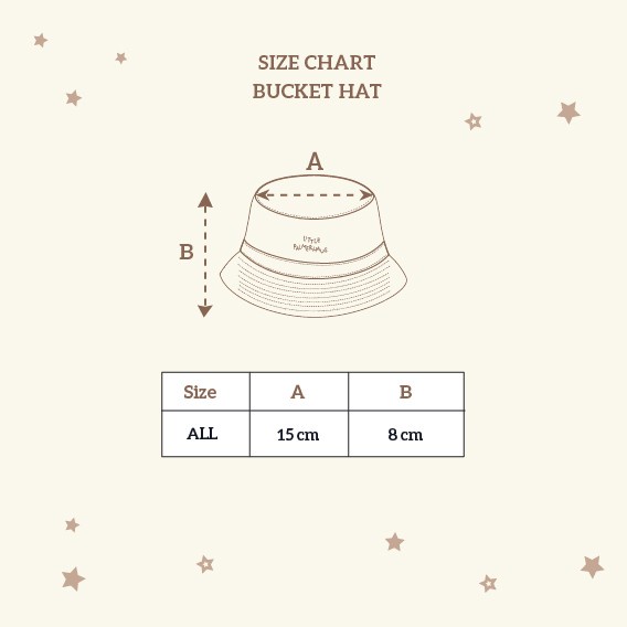 BohoBaby Kids Bucket Hat PAW PATROL / BohoPanna DAZE BUCKET HAT / Little Palmerhaus Nusantara Play Baby Bucket Hat
