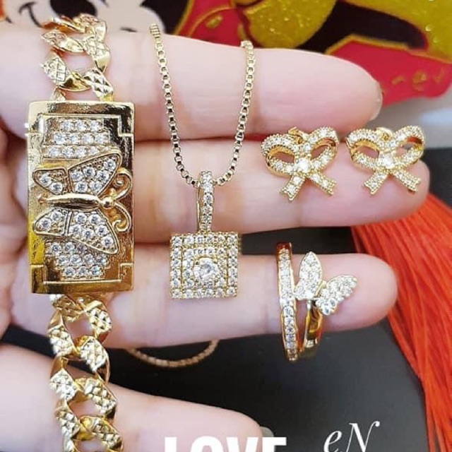 Set xuping titanium 24k murah