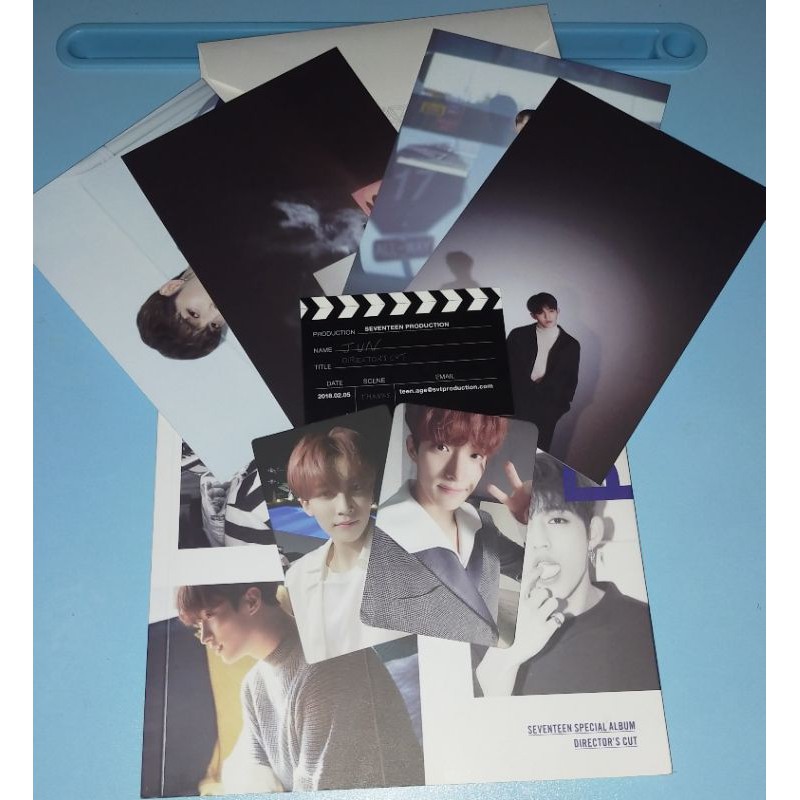 PC POSTCARD JEONGHAN DINO DK SCOUPS DIRECTOR'S CUT/YMMD