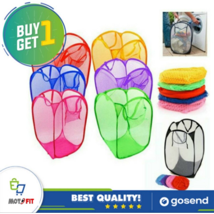 paket 2 pcs Keranjang Lipat PREMIUM BUY 1 GET 1