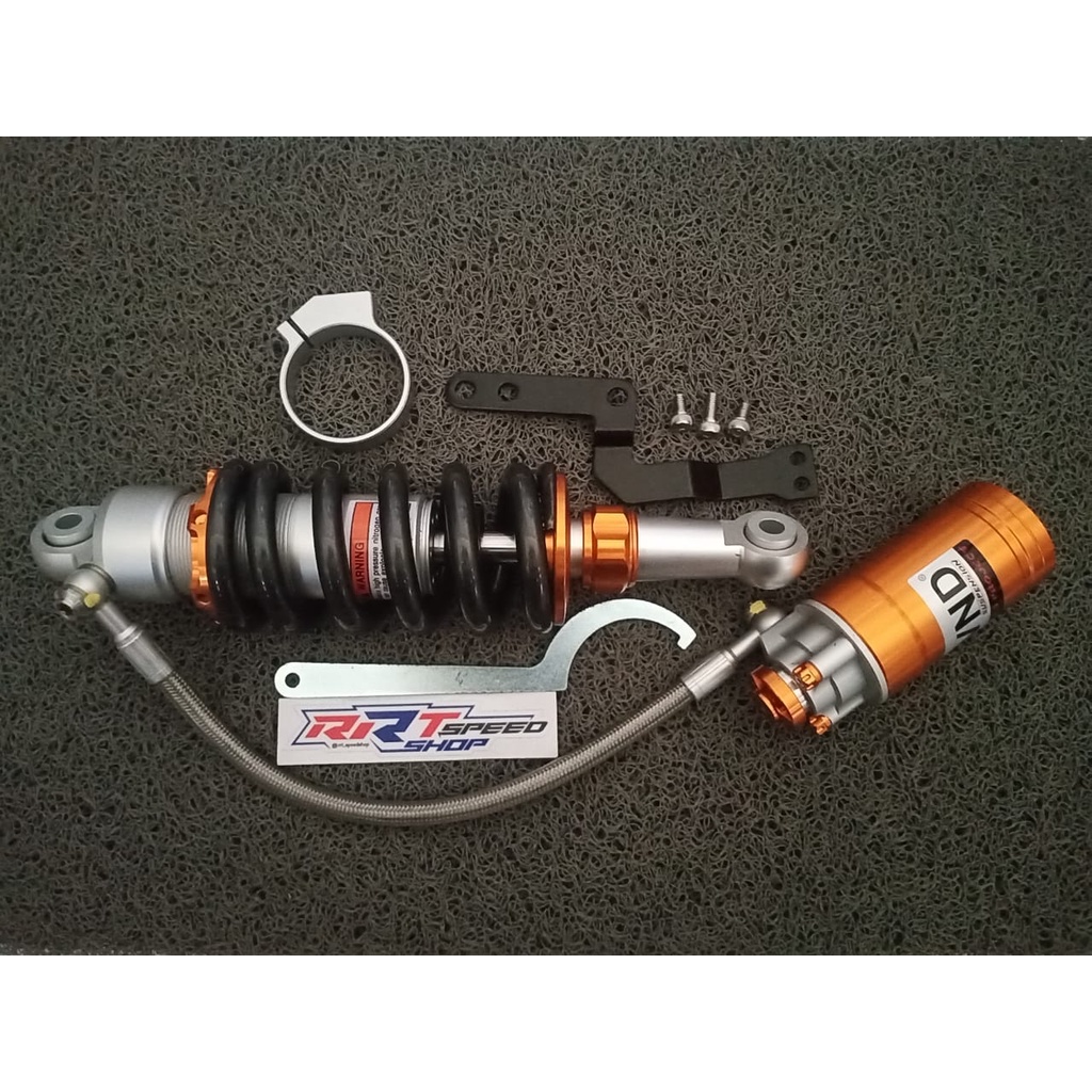 SHOCK SATRIA FU / RAIDER 285MM VND AK111 B1 RED &amp; GOLD TABUNG