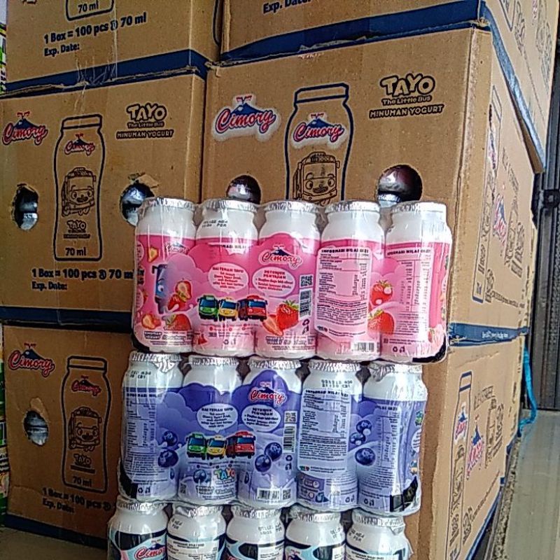 Cimory Minuman Yogurt 1 dus ( 20 pack x 5 botol ) @70ml