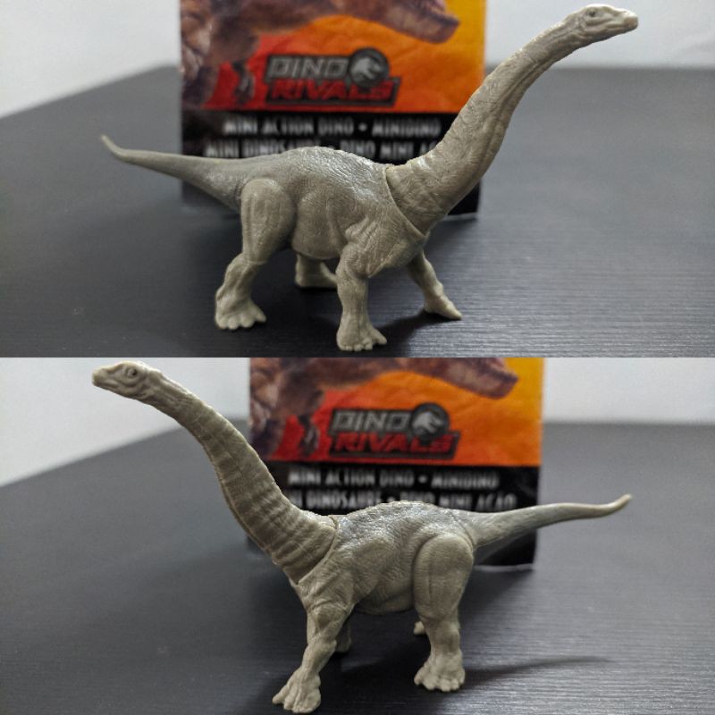 Mattel Jurassic World Mini Action Dinosaurus Dino Rivals : Apatosaurus