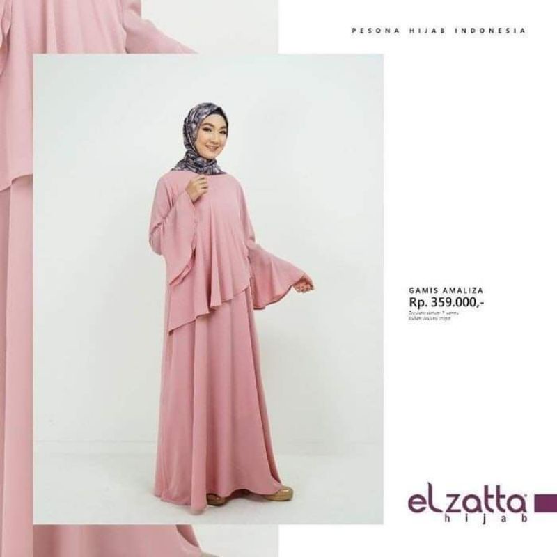 GAMIS AMALIZA by ELZATTA HIJAB