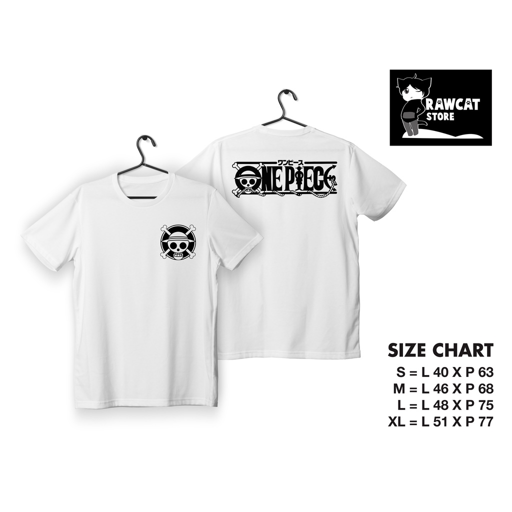 Kaos desain Anime One Piece keren