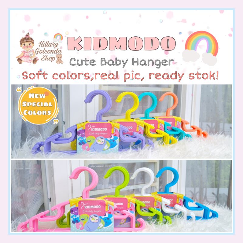 Hanger baju anak 1pak isi 6pcs/hanger lemari/ hanger anak/ gantungan baju anak/ KIDMODO