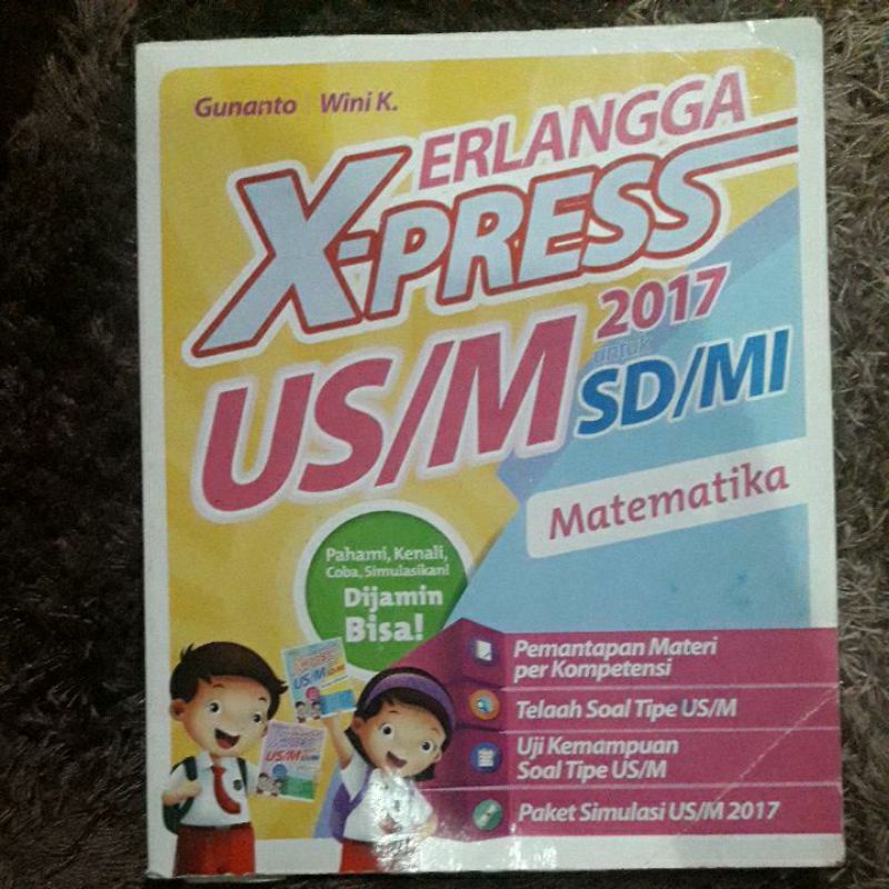 

Matematika Erlangga X-press US/M 2017 untuk SD/MI (PRELOVED)