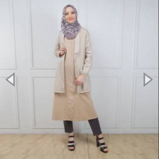 Dl1 Raufa Outer By Zoya Fashion Sisa Uk L Shopee Indonesia