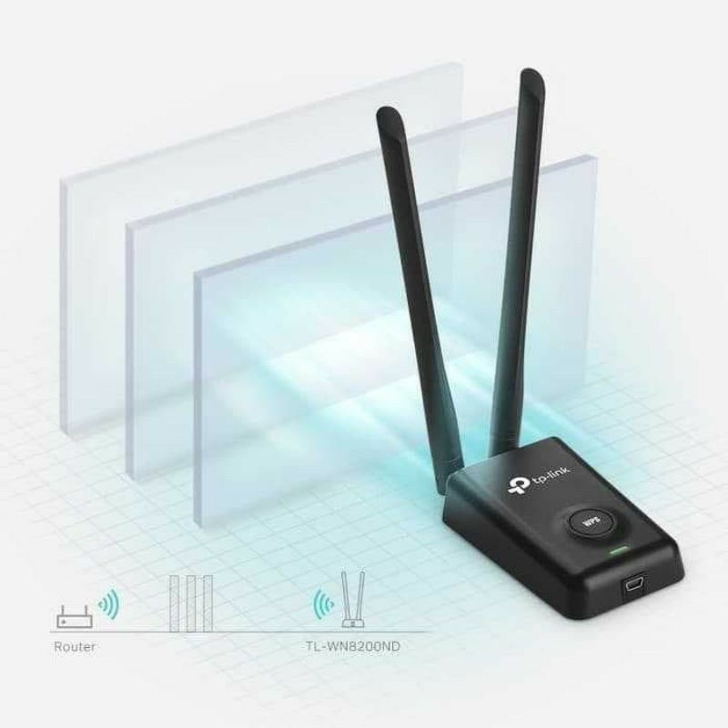 TP-Link TL-WN8200ND 300Mbps High Power Wireless USB Adapter