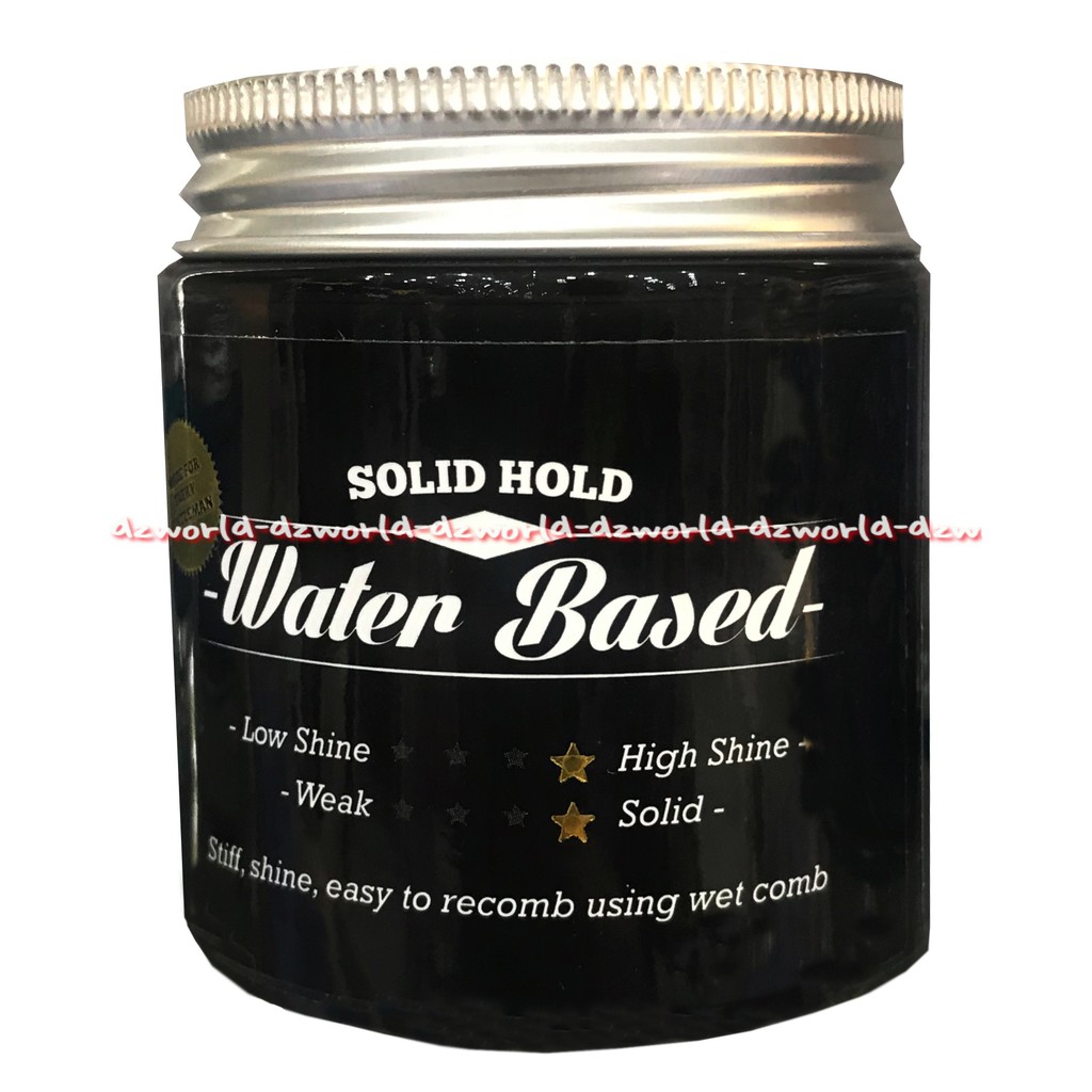 Chief Solid Hold Water Based Oil Based Pomade Minyak Rambut Blue Black Red