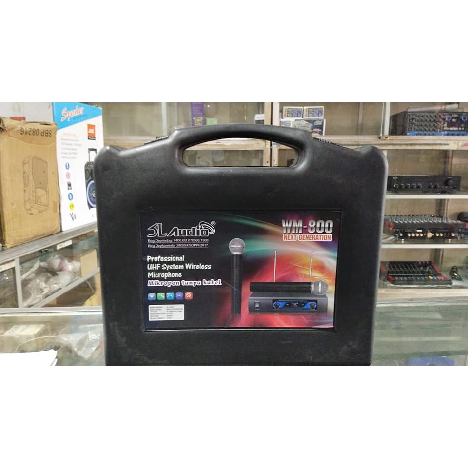 MIC WIRELSS SL AUDIO WM-800