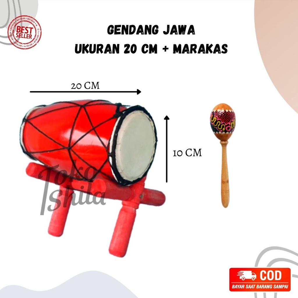 Alat Musik Anak Jaranan ukuran 20 cm