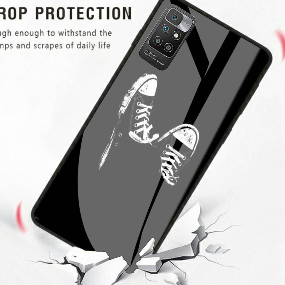 Softcase Glass Kaca Xiaomi Redmi 10 - K05 - Casing Hp Redmi 10 - Case Hp Redmi 10 - Sofcase Hp Redmi