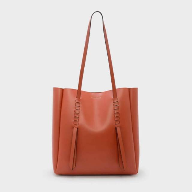 TERMURAH  Tas Tote Bag Pouch Charles and Keith Brick Tas Kuliah CK Tas ngampus Tas kerja kantor CnK