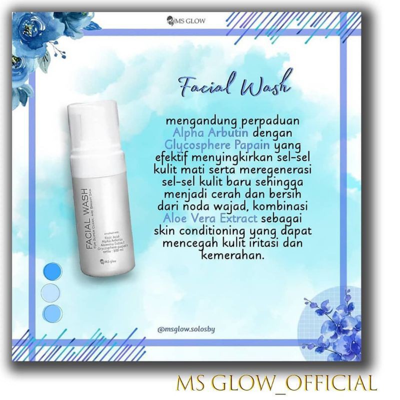 Miffglow - [ADA BARCODE] MS GLOW ORIGINAL FREE POUCH, ms glow paket whitening series msglow