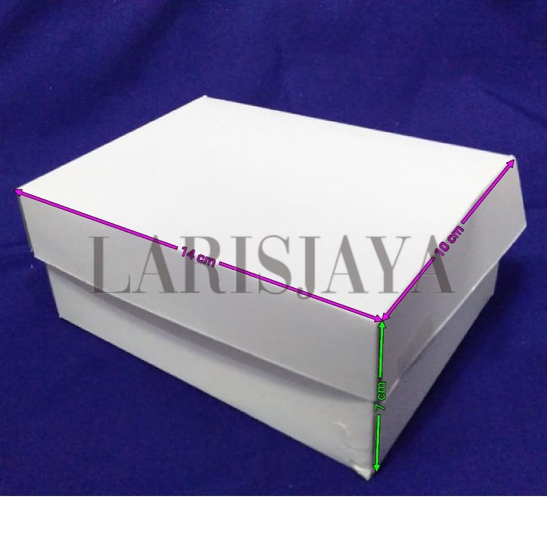 

DISKON BESAR!!! ( Kardus ) Dus Snack Polos Warna Putih Uk. 10 x 14 x 7