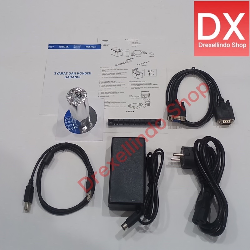KASSEN BT P3200 USE LAN dan USB auto cutter printer thermal 80mm