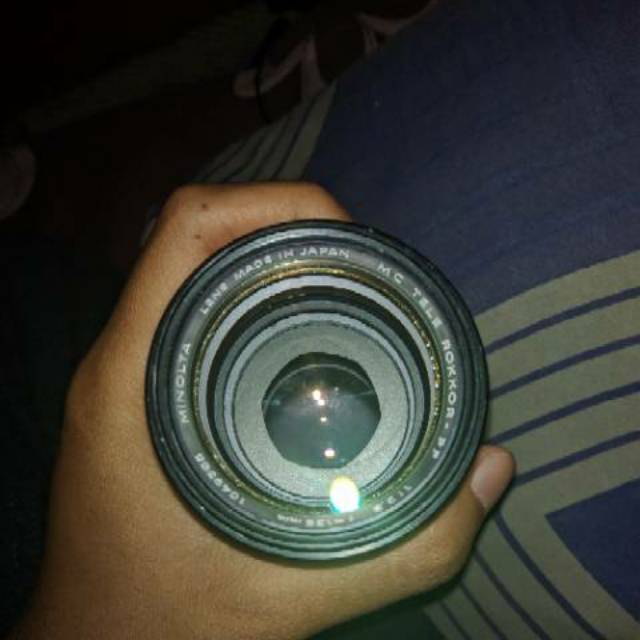 lensa minolta mc rokkor 135mm f2.8