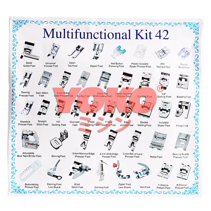 Sepatu Set Mesin Portable Multifungsi Set 42 Pcs (CY042)