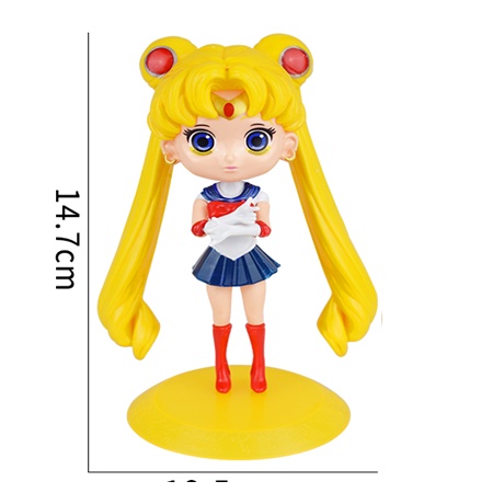 Cake Topper Kue Ulang Tahun Ultah Penghias Tart Figure Sailor Moon