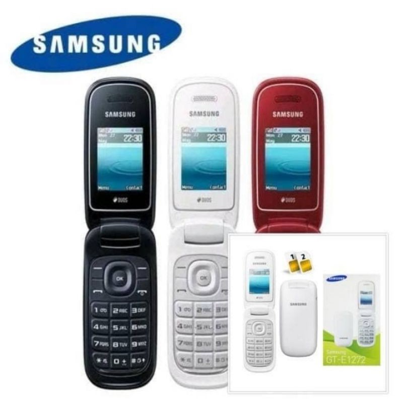 samsung caramelGTE-1272 dual sim original 100%hp baru