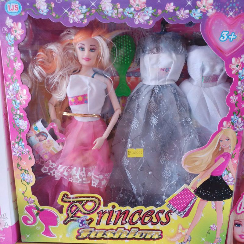 Berbi Princes Fashion Tangan Kaki Tekuk