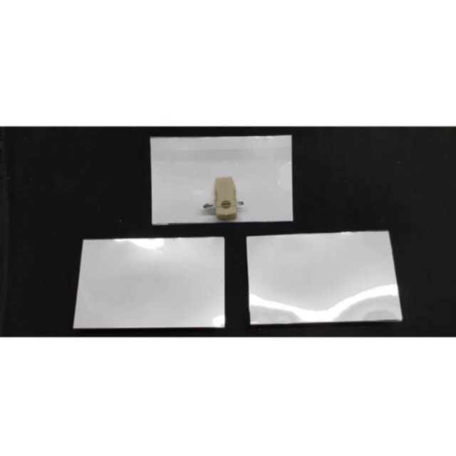 

Namtag Jepit + Peniti Isi 50 Pcs / Dus