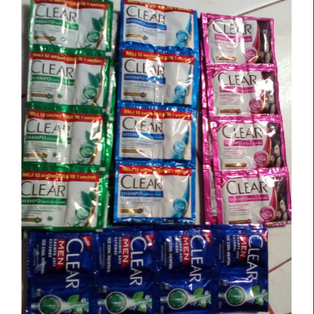 Shampo Clear sachet