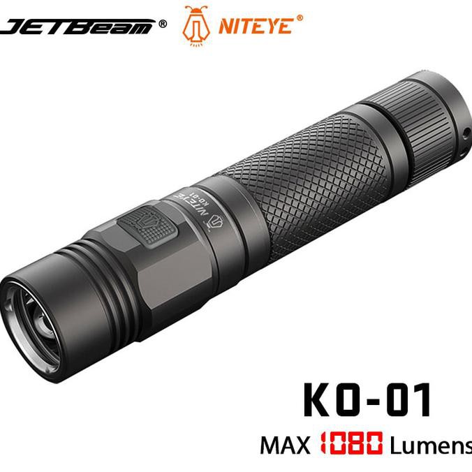 BI9 SALE JETBeam KO-01 Senter LED CREE XP-L 1080 Lumens SDWD