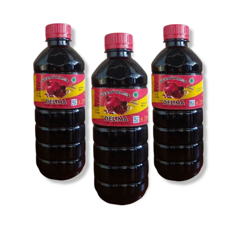 

Kecap Manis Delima kemasan botol 500ml