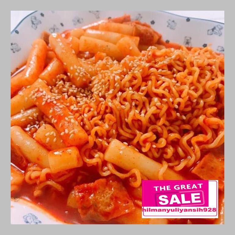 

Ch5Hil1 Ottogi Rabokki Ramyeon Tteokbokki 436 Gram Kue Beras Dengan Mie Hilchq1