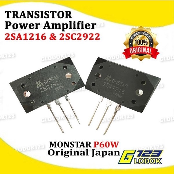 Transistor Power Audio 2SA1216 2SC2922 2SA 1216 2SC2922 Original Japan