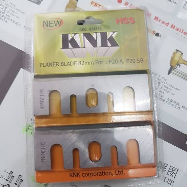 KNK Mata Ketam Tangan Planner Blade Pisau Serut Pasah 3" 3inch 3inci khusus Hitachi 82mm
